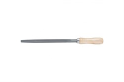 Напильник трехгранный СИБРТЕХ 16023 с деревянной ручкой, 150мм - фото 68569