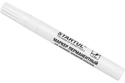 Маркер промышленный перманентный STARTUL PROFI ST4360-01, на основе жидкой краски, белый - фото 69657
