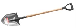 Лопата штыковая Зубр Мастер Беркут, 295х228х1200мм, деревянный черенок из ясеня, пластиковая рукоятка - фото 70136