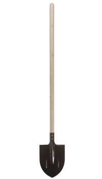 Лопата штыковая 19309, 146х21см, с деревянным черенком - фото 70914