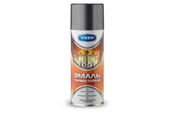 Эмаль термостойкая Vixen VX-53003, аэрозоль, 520мл, графит, глянцевая - фото 72109