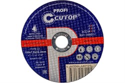 Диск отрезной по металлу Cutop Profi, Т41-150x1.8x22.2мм - фото 72562