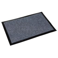 Коврик придверный Floor mat, 40x60см, влаговпитывающий, серый - фото 72973