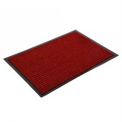 Коврик придверный Floor mat, 40x60см, влаговпитывающий, красный - фото 72974