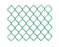 Сетка заборная СР-15/1.5/20, высота 1.5м, ячейка 15x15мм, в рулоне 20м, пластиковая, зеленый, на метраж - фото 76505