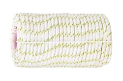 Шнур (фал) Сибртех плетеный, с капроновым сердечником, 16-прядный, 6ммx100м, 1000кгс, на метраж - фото 78494