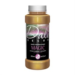 Эмаль акриловая Dali Decor Magic, моющаяся, 0.25л, перламутровая медь - фото 78963