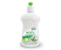Средство для мытья посуды Wosty МО-103, 500мл, аромат зеленого чая, гель-бальзам - фото 81656