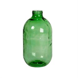 Бутыль для виноделия ТО-100, с винтовой крышкой, 10л, зеленая, стеклянная - фото 81674