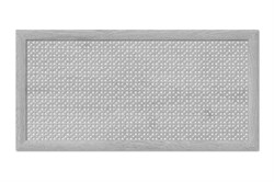 Решетка (экран) радиаторная ХДФ, 600x1200мм, Сусанна, врезная, дуб серый - фото 82091