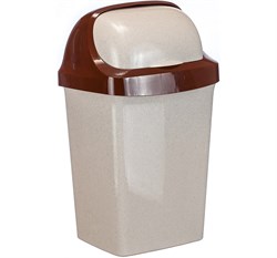 Контейнер для мусора Рол топ М2465, 9л, пластиковый - фото 83313