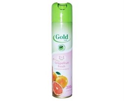 Освежитель воздуха GOLD WIND Grapefruit fresh Грейпфрутовый фреш, аэрозоль, 300мл 78272 - фото 85986