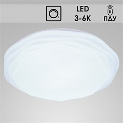 Светильник потолочный светодиодный X079/400 LED, 400x83мм, 48Вт, 3000-6000К, с ПДУ, белый 63524 - фото 90470