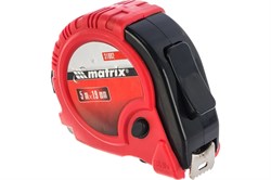 Рулетка MATRIX Rubber 31002, с тройной фиксацией, 5м, 19мм 25693 - фото 92448