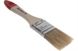 Кисть плоская  38мм, натуральная щетина, STAYER UNIVERSAL-STANDARD, деревянная ручка 1566