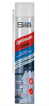 Пена монтажная Sila OPTIMUM HOME FOAM, 750мл, бытовая, всесезонная 76635 - фото 97293