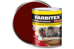 Грунтовка ГФ-021 FARBITEX, по ржавчине, красно-коричневая, 1.9кг, алкидная 28871 - фото 98425