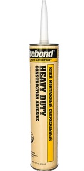 Клей монтажный Titebond Heavy Duty сверхсильный, 311мл, желтая туба 4844 - фото 99197