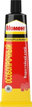 Клей 88 Момент Особопрочный, 125мл, универсальный, водостойкий, прозрачный 15400 - фото 99278