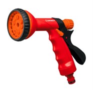 Пистолет-распылитель для поливочного шланга GRINDA 8-427373, 10 режимов, пластиковый, курок сзади 9698