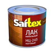 Лак мебельный Saitex НЦ-243, 0.7кг, прозрачный, матовый 81439