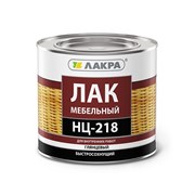 Лак мебельный Лакра НЦ-218, 1.7кг, прозрачный, глянцевый 47995