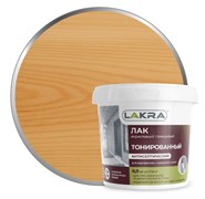 Лак тонированный Лакра, 0.9кг, акриловый, дуб, глянцевый 73690