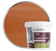 Лак тонированный Лакра, 0.9кг, акриловый, орех, глянцевыq 73693