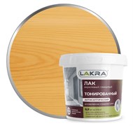 Лак тонированный Лакра, 0.9кг, акриловый, сосна, глянцевый 73694
