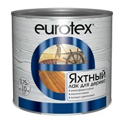 Лак яхтный Eurotex, 0.75л, алкидно-уретановый, прозрачный, глянцевый 13668