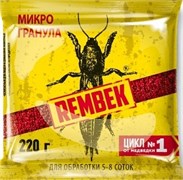 Средство от медведки и проволочника Rembek, 220г, гранулы 87339