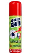 Аэрозоль от клещей Убойная сила Антиклещ, 150мл 90573