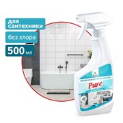 Средство для мытья и чистки сантехники Pure Clean&Green CG8078, 500мл, кислотное, триггер 74040