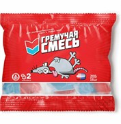 Приманка от грызунов Гремучая смесь, тесто-брикет, с эффектом мумификации, 200г (16шт.), красно-синяя 83971
