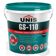 Шпатлевка (шпаклевка) финишная UNIS GS-110 GipsSeam, гипсовая, армированная, для внутренних работ, 5кг 85287