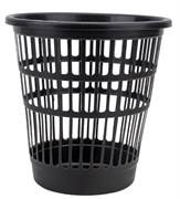 Корзина для бумаг ОНЕСТ КБ8-05, 8.5л, пластиковая, черный 86783