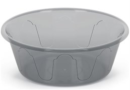 Таз хозяйственный Хозяюшка М1293, 10л, пластиковый, круглый, микс 82341