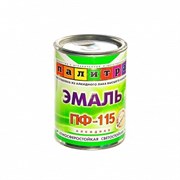 Эмаль ПФ-115 белая,0,9кг "Палитра"