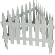 Забор декоративный PALISAD Рейка, 28х300см, пластиковый, белый 86787