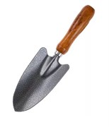 Совок посадочный 1-2.sale, 30см, металл, деревянная ручка 90740