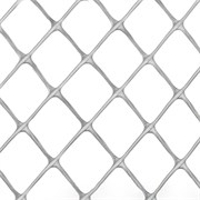 Сетка заборная З-40/1,5/10, ячейка 40x40мм, высота 1.5м, пластиковая, серый, в рулоне 10м 80154