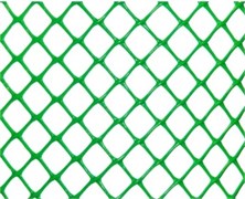 Сетка садовая Ф-18/1.6/10, ячейка 18x18мм, высота 1.6м, высота 1.6м, пластиковая, зеленая, в рулоне 10м 80209