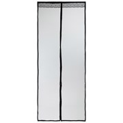 Штора/сетка москитная Птички на дверь, 90x210см, на магнитах и кнопках, черный 86518