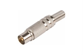 Разъем REXANT 05-2011 , TV-штекер, с пружиной 64482
