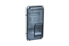 Щит распределительный для открытой проводки IEK KREPTA MSP1-N-08-55 ЩУРн-П 1/8, на 8 модуля, с двумя окнами 54881