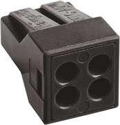 Клемма 4-проводная Navigator 71 143 NTC-AC-4, 0.75-2.5мм2, с пастой 38264