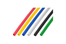 Набор трубок термоусаживаемых REXANT 29-0154, 4/2, 1м, 5 цветов, 50шт в наборе 41991