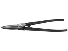 Ножницы ЗУБР "МАСТЕР" по металлу, цельнокованые, хромованадиевая сталь, прямые, 250 мм