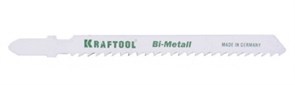 Полотно KRAFTOOL по мет (1.5-2мм) для электролобзика 159655-1,2 волн.разв. фрез. зубь, US,Bi-Metall, шаг 1.2мм, 55 мм