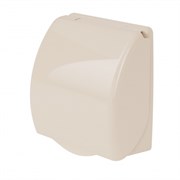 Держатель туалетной бумаги АЛЬТЕРНАТИВА Модерн М1136, пластиковый, с экраном 26873